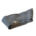 A Sedona Rear Inner Tube 4.5/5.10-18" with a threaded metal valve stem on a white background.