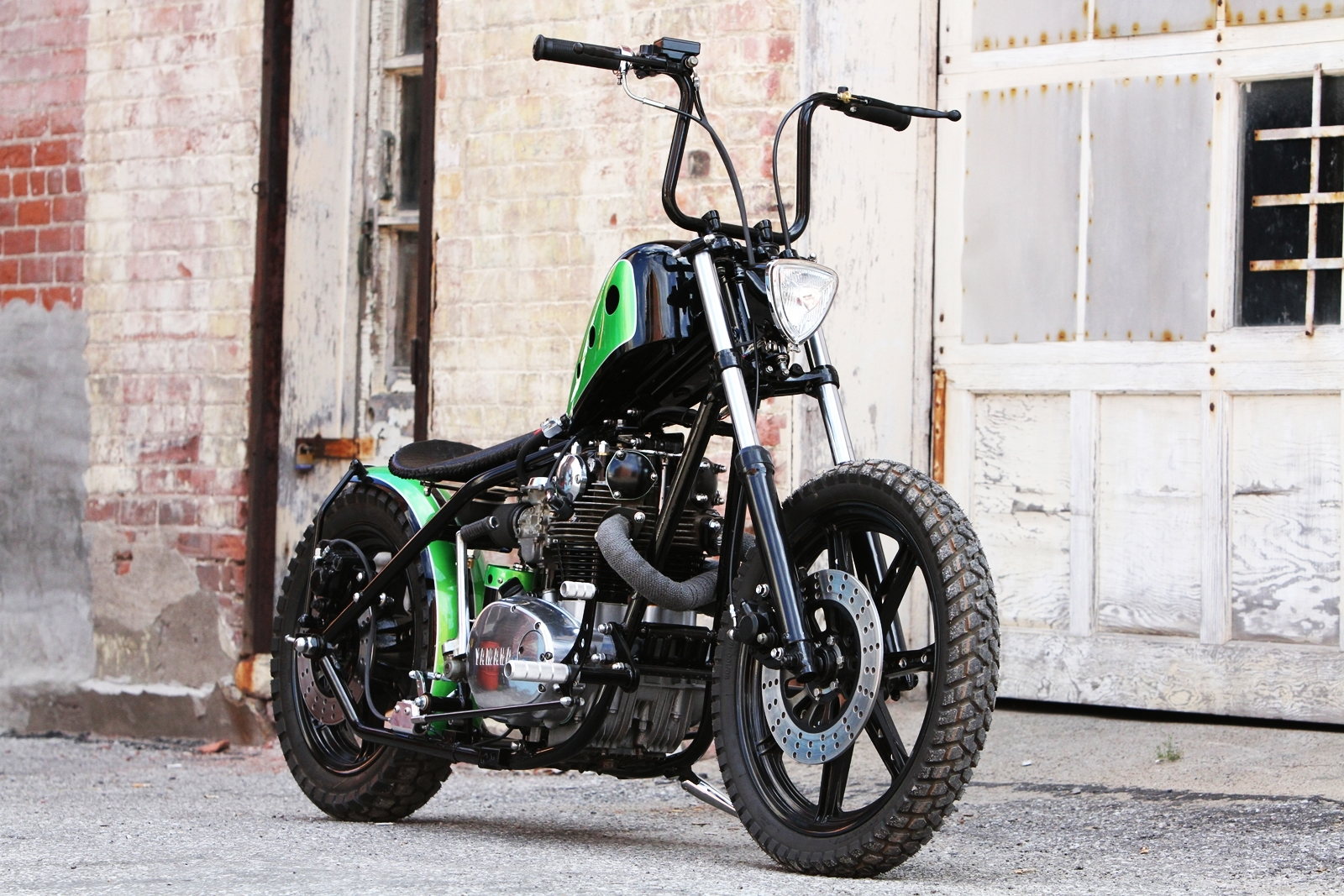 Triangle Chopper Headlight - Aris Style -Chrome – TC Bros