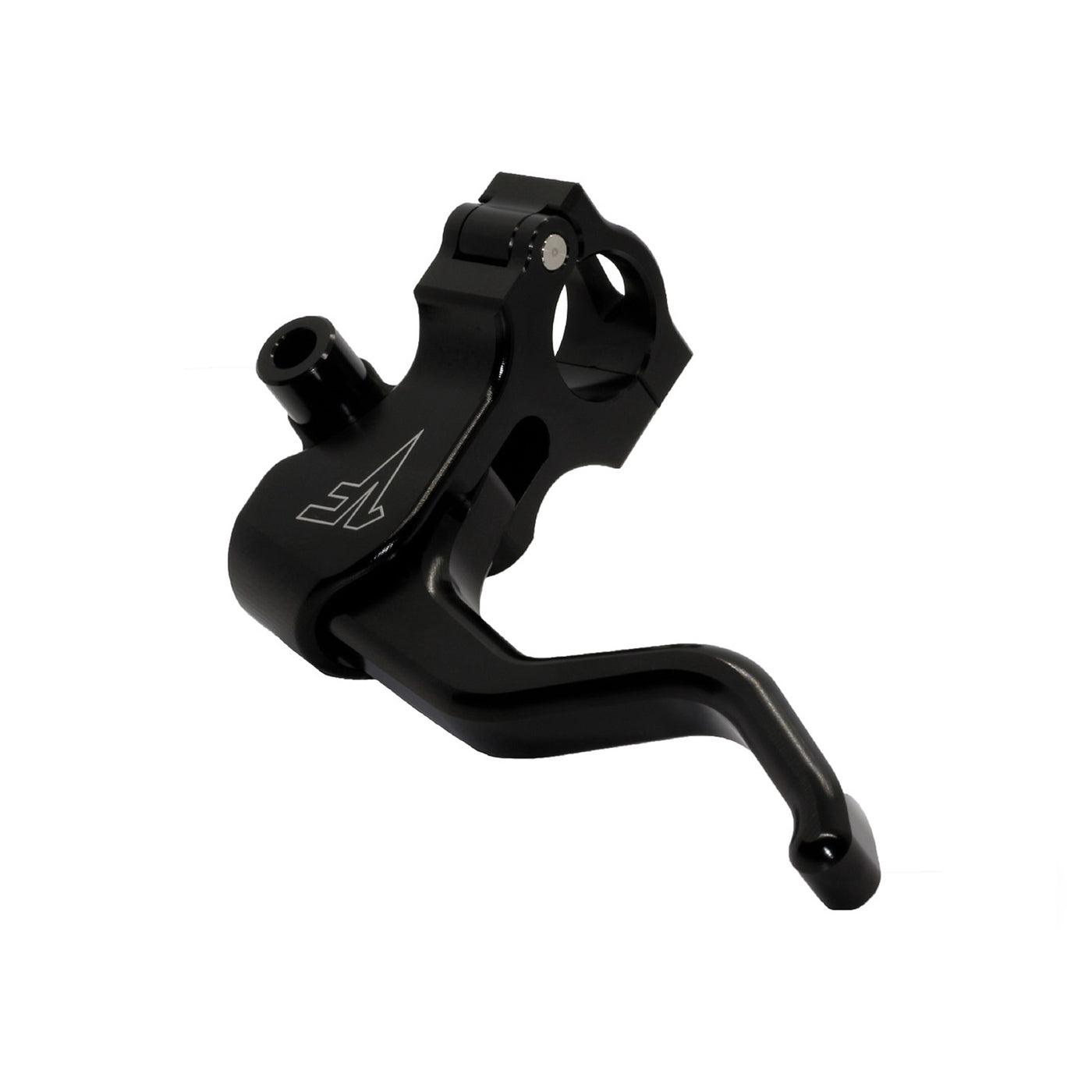 Easier Pull Clutch Lever Assembly | 2FNGR | Black - Dyna/Softail/Sportster