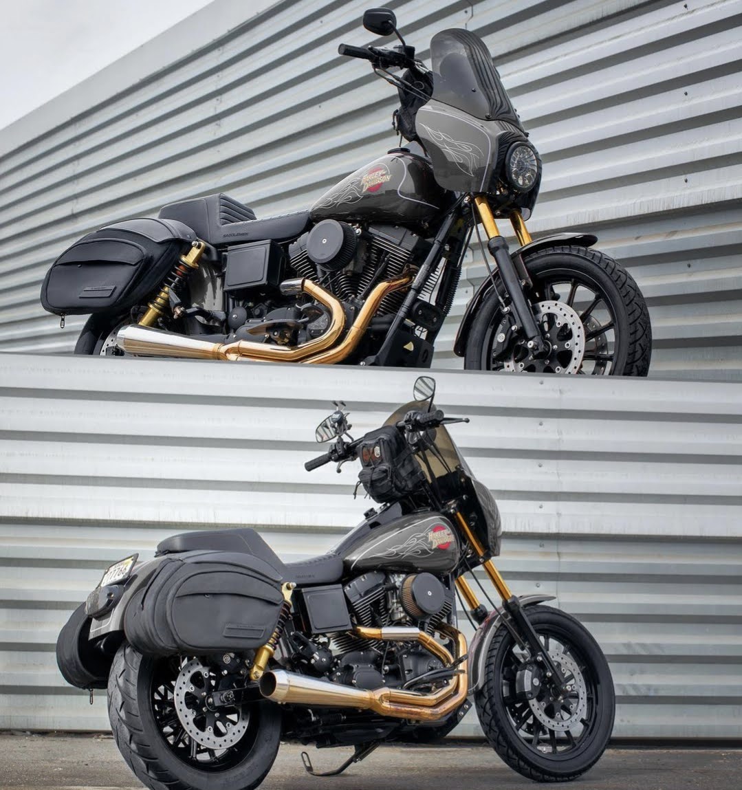 2018 street bob swingarm shops bag