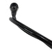 Two Goodridge Universal AN-Type Brake Lines—one silver, one black—with stainless steel braided hoses and threaded connectors are coiled together on a white background, suitable for hydraulic and brake fluid applications.