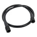 Two Goodridge Universal AN-Type Brake Lines—one silver, one black—with stainless steel braided hoses and threaded connectors are coiled together on a white background, suitable for hydraulic and brake fluid applications.