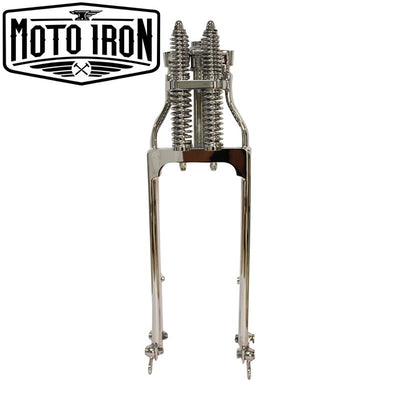 Moto Iron® is a trusted brand known for their high strength level and affordable bike builders. With the option to add a Springer Front End +4" Over Chrome fits Harley Davidson, you can customize your Moto Iron® to suit your style.