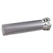 A TC Bros. 1" Billet Motorcycle Throttle Tube - Aluminum with a durable metal handle, perfect for aftermarket rubber grips, showcased on a white background.