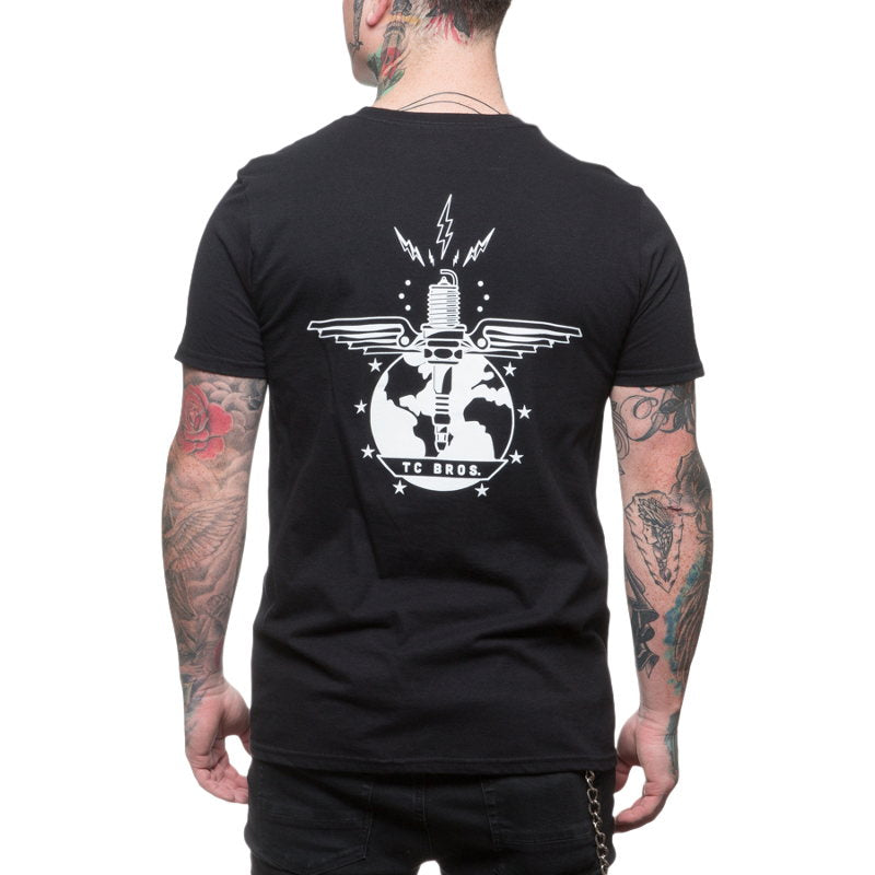 TC Bros. Ignition T-Shirt - Black