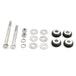 A set of Moto Iron® Sportster Gas Tank Rubber Mounting Kits on a white background for custom applications.