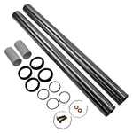 A set of TC Bros. fork tubes with a hard chrome finish and the appropriate fitment for a FXD/FXDWG Dyna Wide Glide motorcycle.