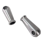 Two TC Bros. DIY Sissy Bar/ Fender Strut Mounting Bungs - 5/8" ID on a white background.