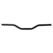 A TC Bros. 1" Tracker Low Handlebar - Black on a white background, perfect for Harley models.