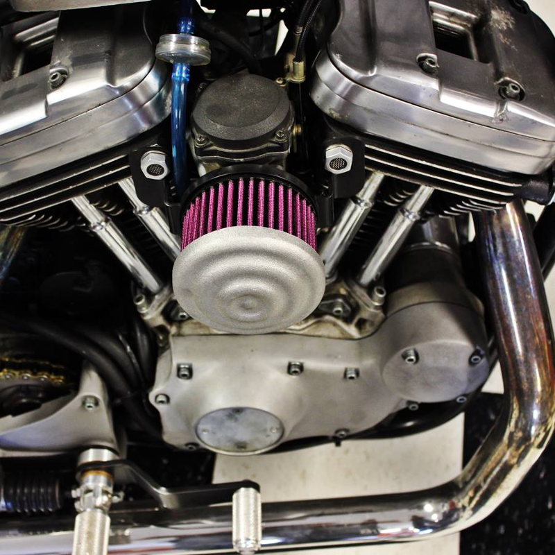 TC Bros. is a motorcycle brand known for its vintage style and TC Bros. Ripple Raw Air Cleaner HD CV Carbs & EFI.