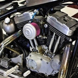 TC Bros. is a vintage style motorcycle known for its iconic TC Bros. Ripple Raw Air Cleaner HD CV Carbs & EFI.