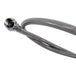 Two Goodridge Universal AN-Type Brake Lines—one silver, one black—with stainless steel braided hoses and threaded connectors are coiled together on a white background, suitable for hydraulic and brake fluid applications.