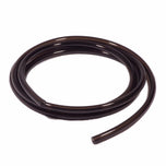 Four coils of Moto Iron® 1/4" Fuel Line tubing in black, blue, clear, and red are shown with "1/4\" ID" text, highlighting premium polyurethane fuel line made in the USA.