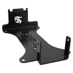 The TC Bros. Engine Stand fits 1957-2003 Harley-Davidson Sportster and 1987-2002 Buell models, featuring a black metal bracket with "TC BROS" cutout and four upright tabs for secure engine support during maintenance.