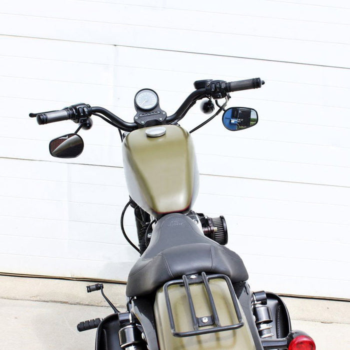 2019 Harley-Davidson Flint Street Glide in San Diego, California featuring TC Bros. Chrome 1" Tracker Handlebars.