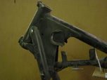 A picture of a TC Bros. XS650 Neck Gussets frame that is sitting on a table.