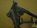A picture of a TC Bros. XS650 Neck Gussets frame that is sitting on a table.