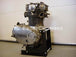 A TC Bros. Yamaha XS650 Engine Stand on display in a room.